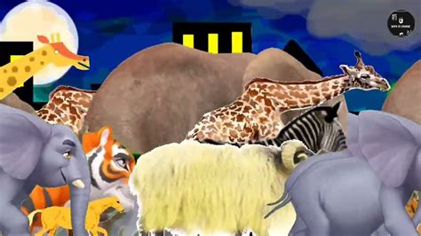 animal stampede video animated song animals video stampede - YouTube