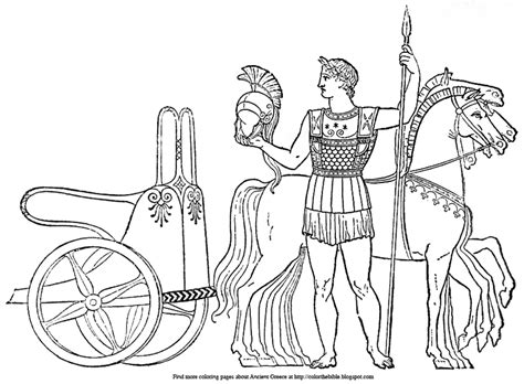 Greek Chariot Drawing