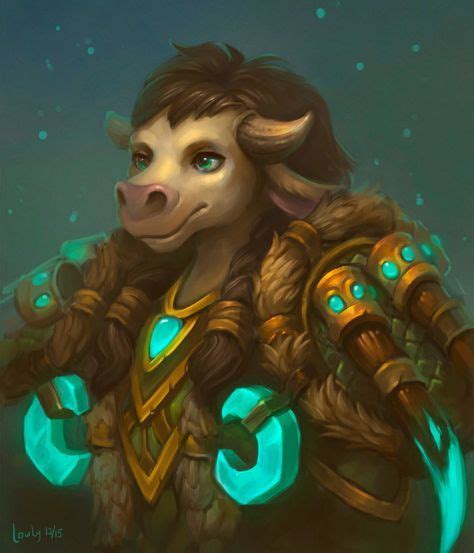 Commission: Tauren, Druid by lowly-owly.deviantart.com on @DeviantArt | Warcraft art, Character ...