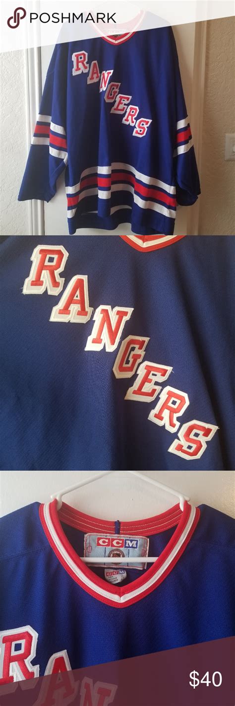 Vintage New York Rangers Hockey Jersey | New york rangers, Vintage new ...