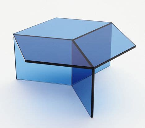 Isom tables by Sebastian Scherer. Acrylic Furniture, Glass Furniture, Table Furniture, Modern ...