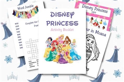 Disney Activity Printables - Free Disney Activity Book Printables