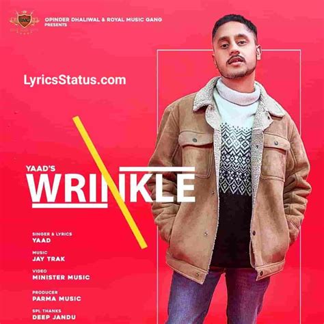 Yaad Wrinkle Karan Aujla Lyrics Status Download Video