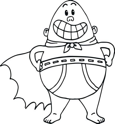 20+ Free Printable Captain Underpants Coloring Pages - EverFreeColoring.com