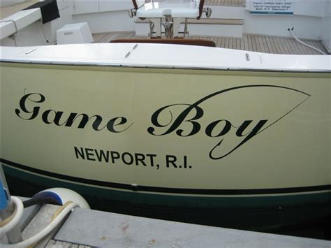 Custom Boat Graphics | Vinyl Boat Lettering | Custom Boat Lettering