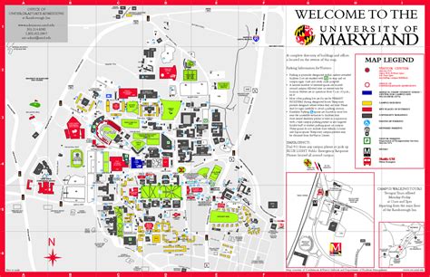 University Of Maryland Campus Map - Map