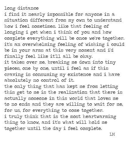 long distance | Distance love quotes, Distance relationship quotes, Ldr quotes