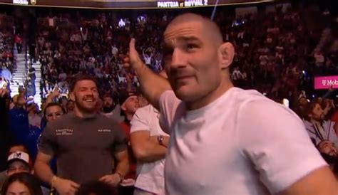 Sean Strickland And Dricus Du Plessis Get Into Fight In Stands At UFC 296 - BroBible