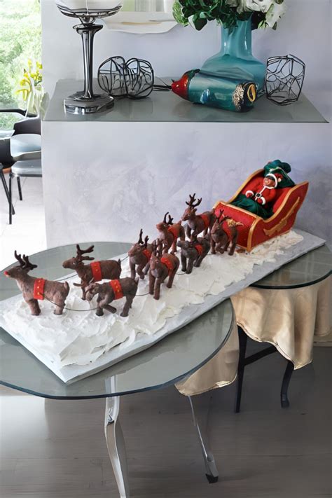 C086 – Santa Clause Sleigh Cake