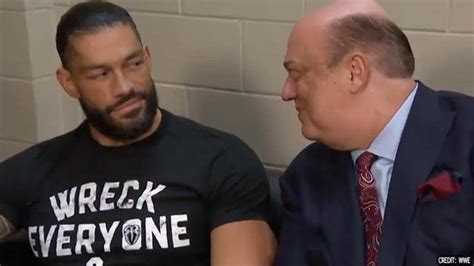 Paul Heyman Appears to Be the New Advocate for Roman Reigns (VIDEO)