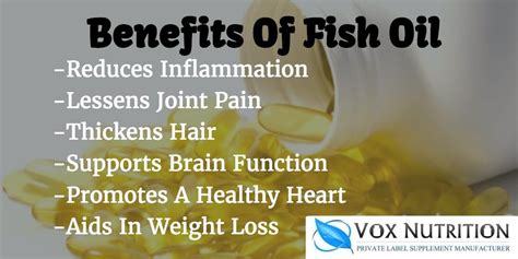 Benefits Of Private Labeling Omega 3 Fish Oil | Vox Nutrition