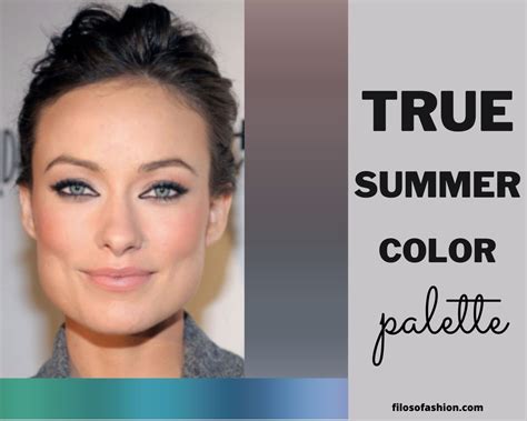 TRUE SUMMER COLOR PALETTE: COLORS FOR SKIN & WARDROBE Soft Summer Color Palette, Skin Color ...