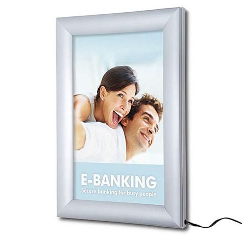 LED Poster Snap Frame | Illuminated Poster Light Box