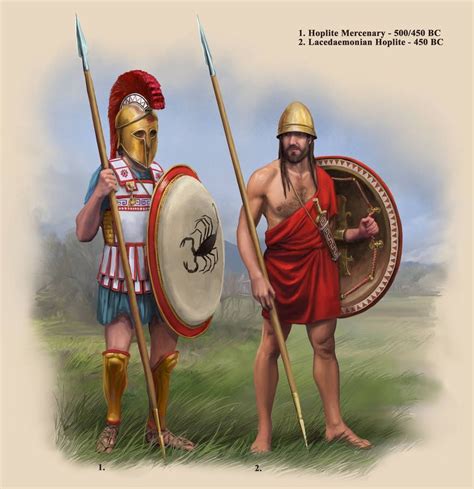 Les hoplites, mercenaire | 騎手