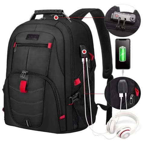 Backpack with Lock and USB Charging Port Large Review - LightBagTravel.com