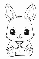 Free Printable Baby Bunny Coloring Pages For Kids sketch template