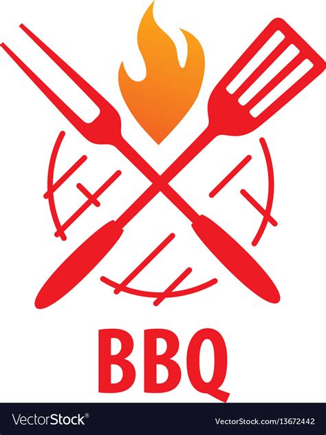 Barbecue party logo Royalty Free Vector Image - VectorStock