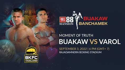 M88 Mansion Backs Muay Thai 'Fists of Fury' Buakaw Banchamek at the Bare Knuckle Fighting ...