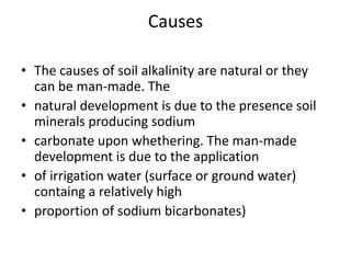 15. soil alkalinity By Allah Dad Khan | PPT