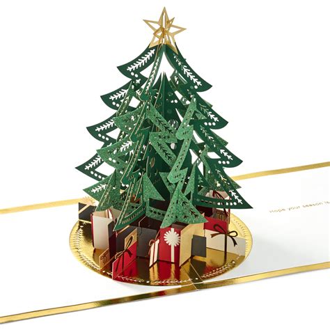 Hallmark Signature Paper Wonder Pop Up Christmas Card (Christmas Tree) - Walmart.com - Walmart.com