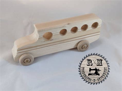 Wood Toy, Wood School Bus, School Bus - Etsy