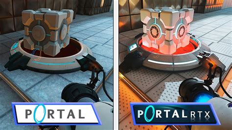 Portal With The New Rtx Video Comparison Highlights Huge Visual ...