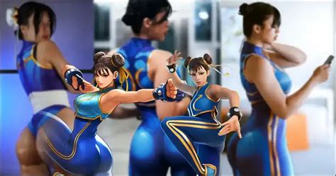 To pull off a sexy Street Fighter Alpha Chun-Li like this cosplayer Syanne must practically live ...