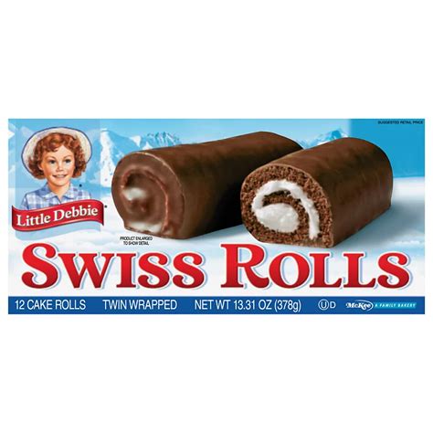 Little Debbie Swiss Rolls - Shop Snacks & Candy at H-E-B