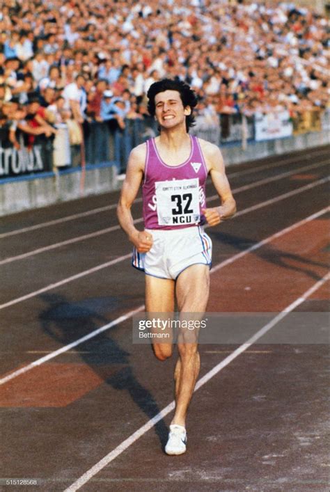 Seb Coe when breaking his first 800m world record in Oslo in 1979 | Athlete, Olympic athletes ...