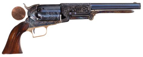 Engraved Scale Miniature Colt Model 1847 Walker Revolver | Rock Island ...