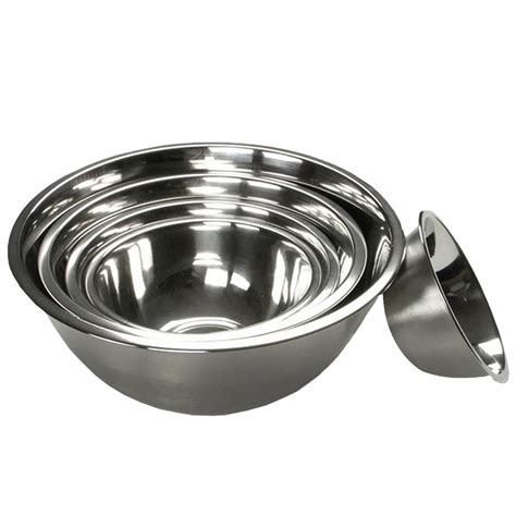 5 pc. Stainless Steel Mixing Bowl Set | Agri Supply 111421