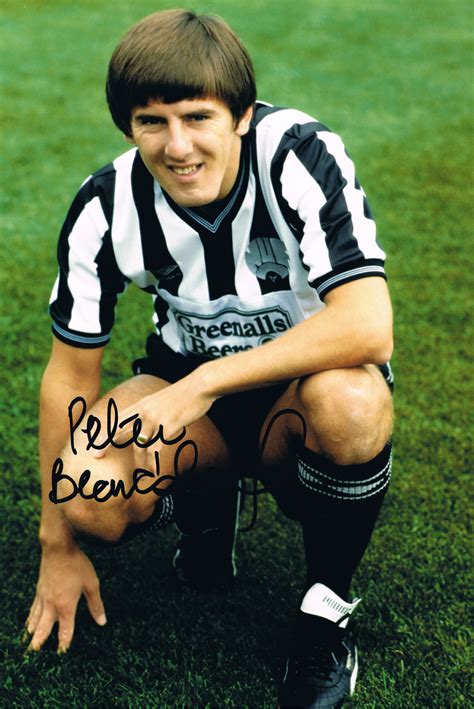 Signed Peter Beardsley Newcastle United Photo (2)