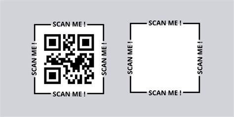 escanéame la plantilla qr. código de captura digital con tecnología de identificación de banner ...