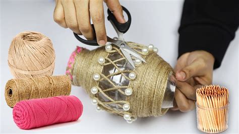 Beautiful decoration ideas with jute rope craft | DIY Jute Home ...