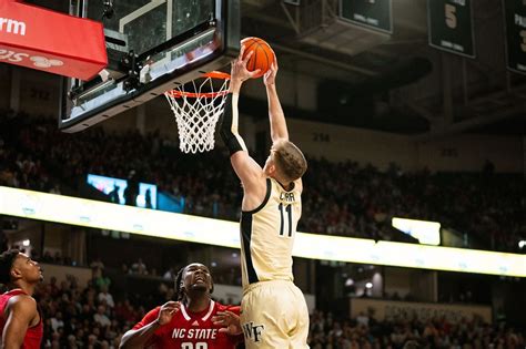 WATCH: Wake Forest Basketball coach Steve Forbes post 83-79 win over NC State press conference