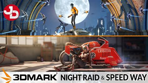 3DMark 'Night Raid' & 'Speed Way' Benchmarks | RTX 3090 - Ryzen 3700x - 32gb Ram - YouTube