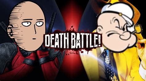 Saitama vs Popeye sounds very similar to another Death Battle episode ...