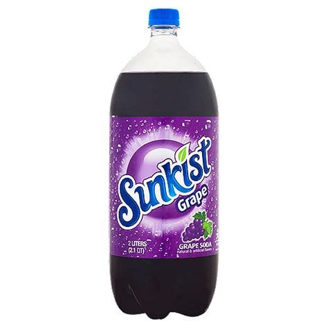 Sunkist Grape Soda, 2 liters