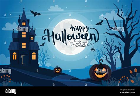 Blue Halloween Wallpaper posted by Ethan Cunningham