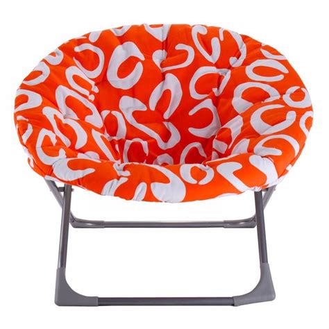 Thicken Cotton Large Folding Saucer Moon Chair Round Seat Living Room Furniture | Furniture ...