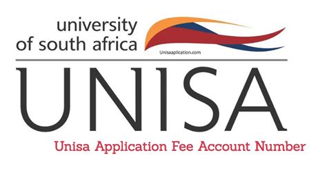 Unisa Application Fee Account Number - UNISA Application 2025