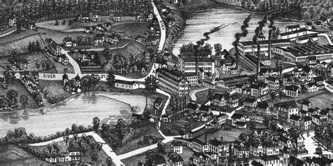 Beautifully detailed map of Sanford, Maine in 1889 - KNOWOL