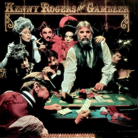 Kenny Rogers - The Gambler - Album Cover Digital Art by Donna Kennedy | Fine Art America