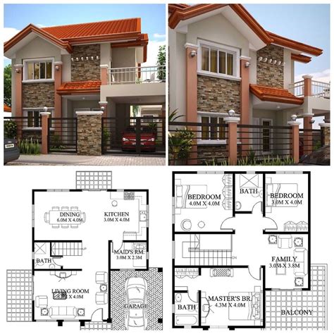 2 Story House Floor Plans Philippines