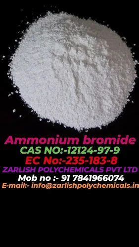 AMMONIUM BROMIDE at best price in Thane by Zarlish Polychemicals Private Limited | ID: 2851213620648