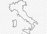 Italy Map Coloring Printable Peninsula Italian Maps Pages Clipart  sketch template