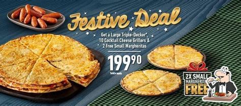 Speisekarte von Debonairs Pizza, Welkom, Cnr Stateway & Arrarat Shop 18 ...