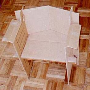 Cardboard chair