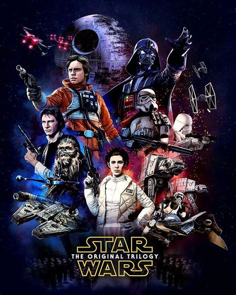 Star Wars Original Trilogy Characters Wallpapers - Wallpaper Cave