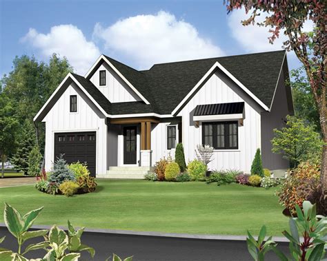 Farmhouse Style House Plan - 2 Beds 1 Baths 1315 Sq/Ft Plan #25-4951 ...